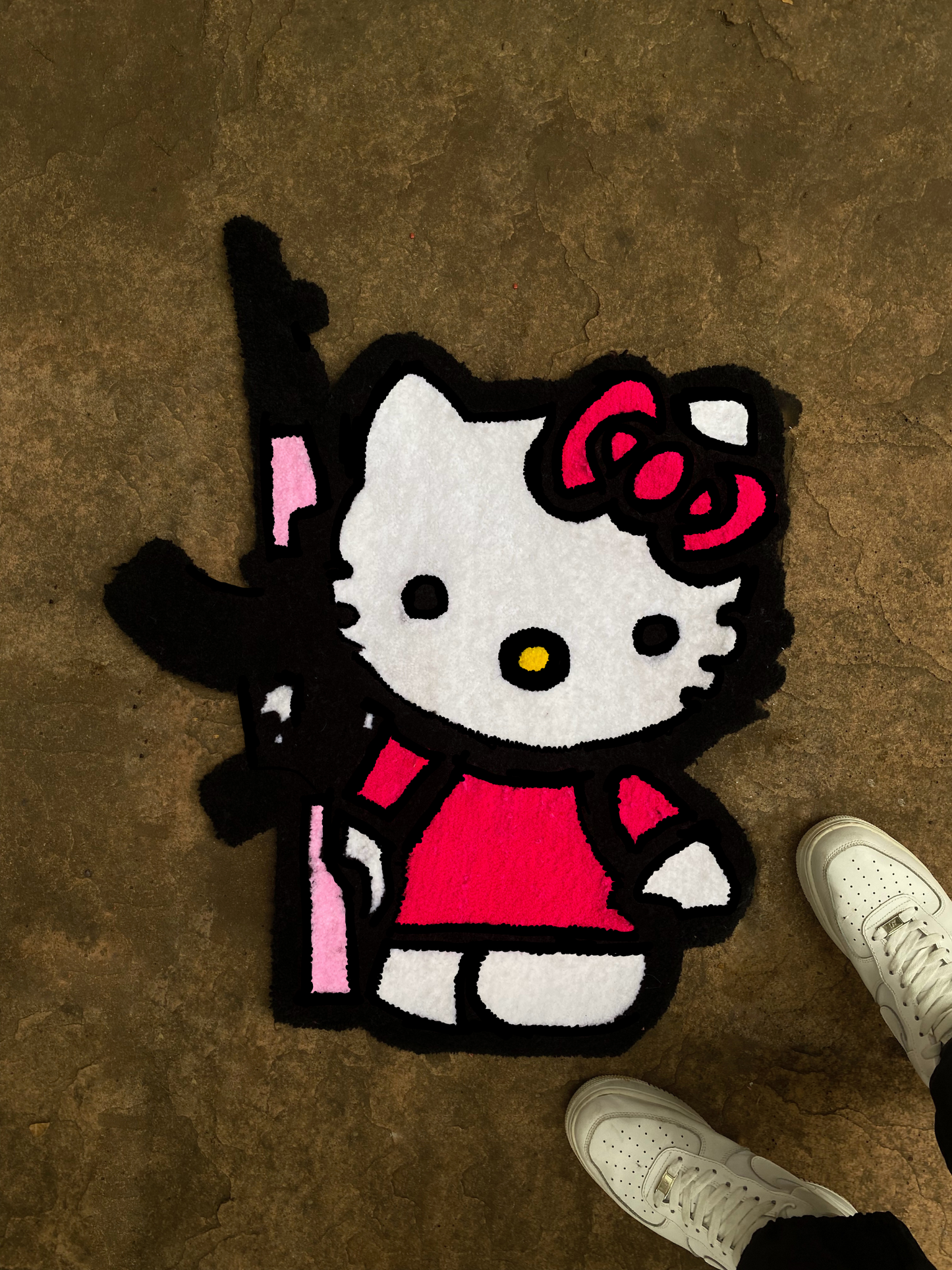 Hello Kitty x Machine Gun Rug