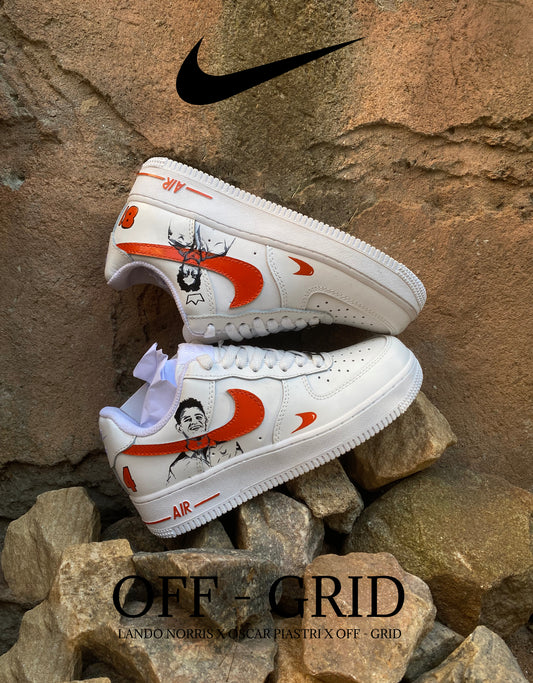 Lando Norris x Oscar Piastri AF1 Customs.