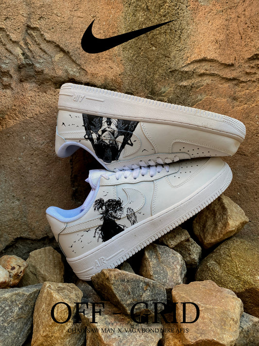 Chainsaw Man X Vaga Bond AF1 Customs